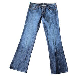 7 For All Mankind Blue Boot Cut Jeans